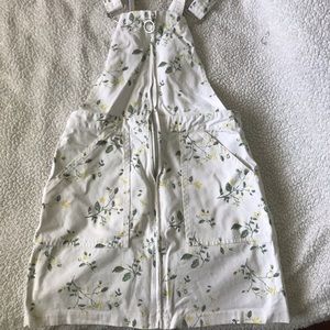 Overall Flower Dress